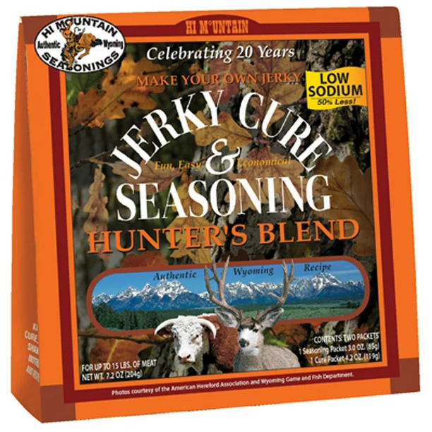 Hi Mountain Jerky Cure & Seasoning - Hunters Blend