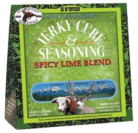 Hi Mountain Jerky Cure & Seasoning - Spicy Lime Blend