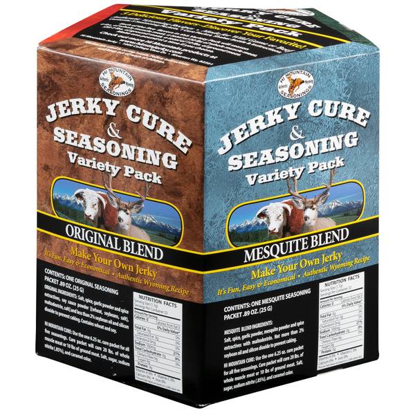 Hi Mountain Jerky Cure & Seasoning Variety Pack #1