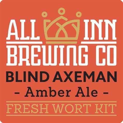 All in Brewing FWK ~ Blind Axeman Amber Ale including free yeast