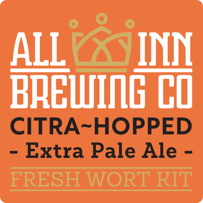 All in Brewing FWK ~ Citra-Hopped Extra Pale Ale including free yeast