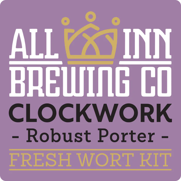 All in Brewing FWK ~ Clockwork Robust Porter including free yeast