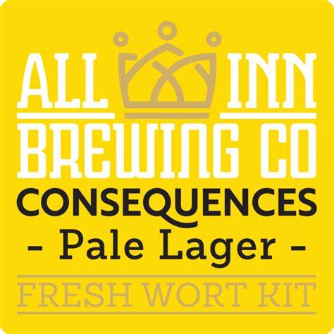 All in Brewing FWK ~ Consequences Pale Lager including free yeast