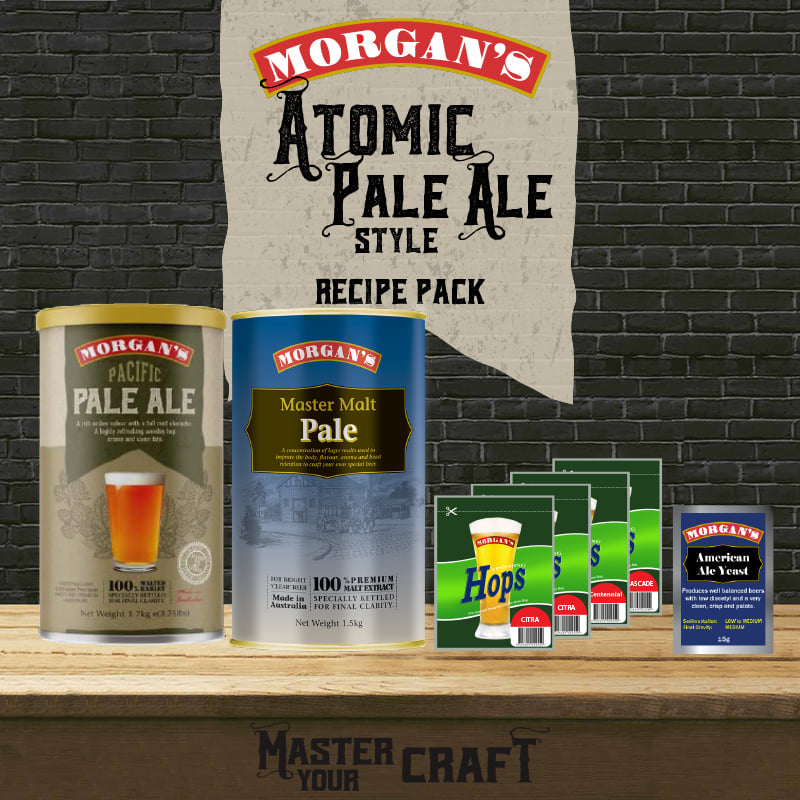 Morgan's Recipe Pack ~ Atomic Pale Ale Style