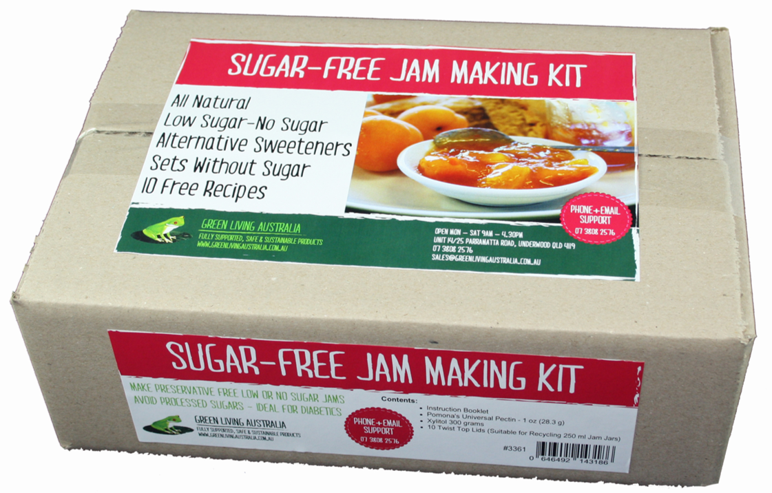 Green Living Sugar Free Jam Making Kit