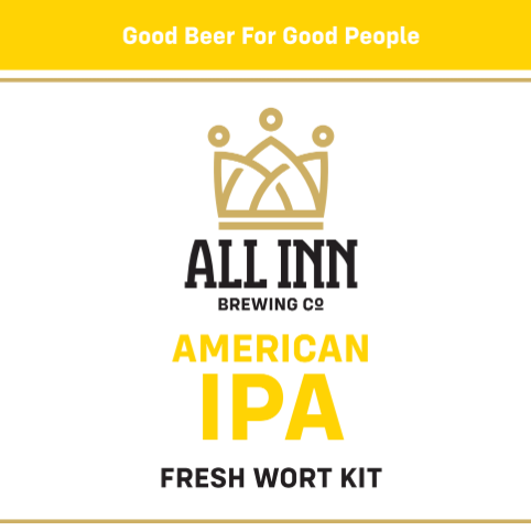 All in Brewing FWK ~ American IPA including free yeast