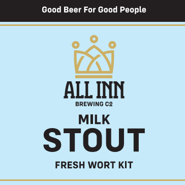 All in Brewing FWK ~ Milk Stout including free yeast