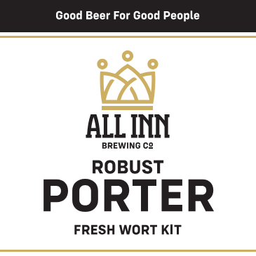 All in Brewing FWK ~ Robust Porter including free yeast