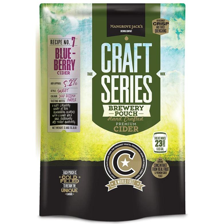 Mangrove Jack's Blueberry Cider Pouch