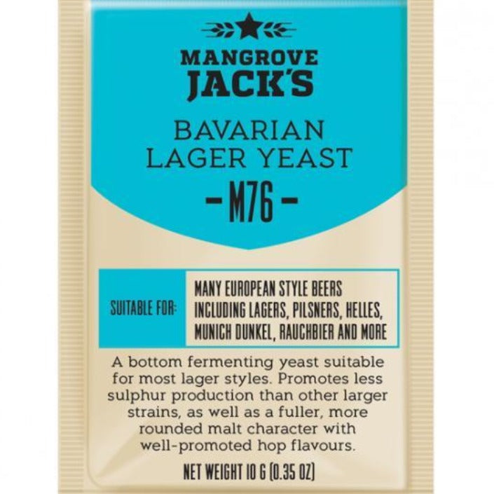 Mangrove Jack's M76 Bavarian Lager Yeast