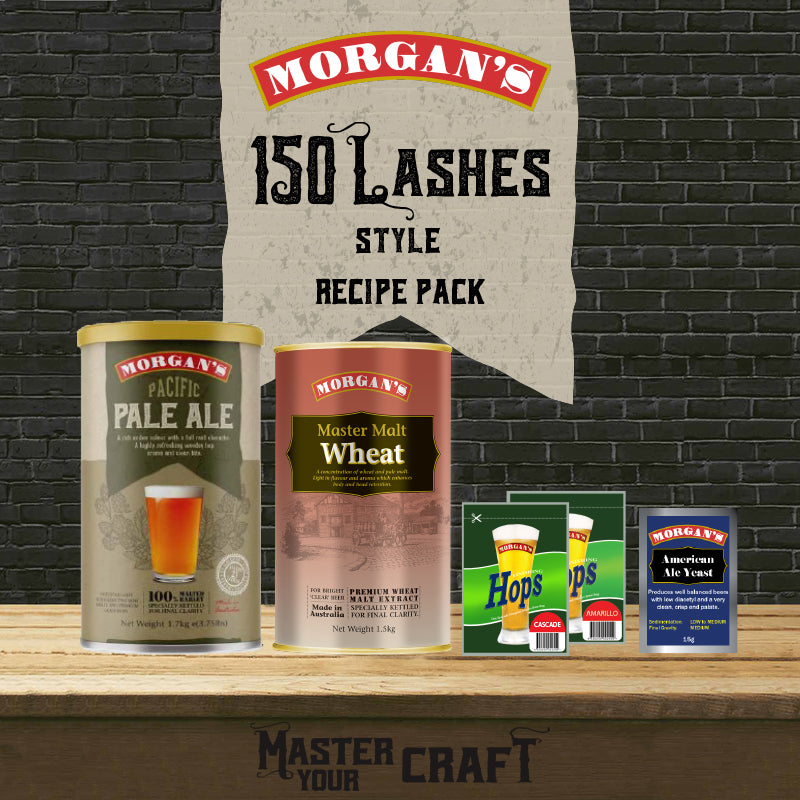 Morgan's Recipe Pack ~ 150 Lashes