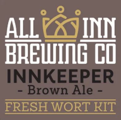 All in Brewing FWK ~ Innkeeper Brown Ale including free yeast