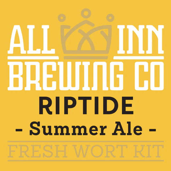 All in Brewing FWK ~ Riptide Summer Ale including free yeast