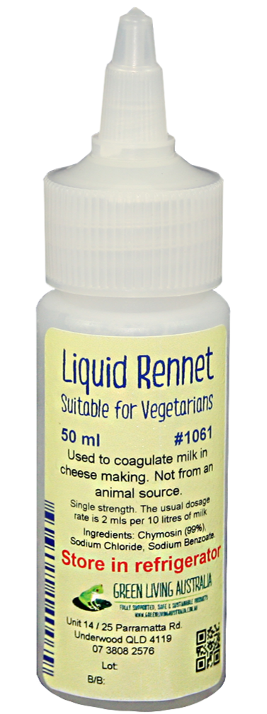Green Living Liquid Rennet - 50ml