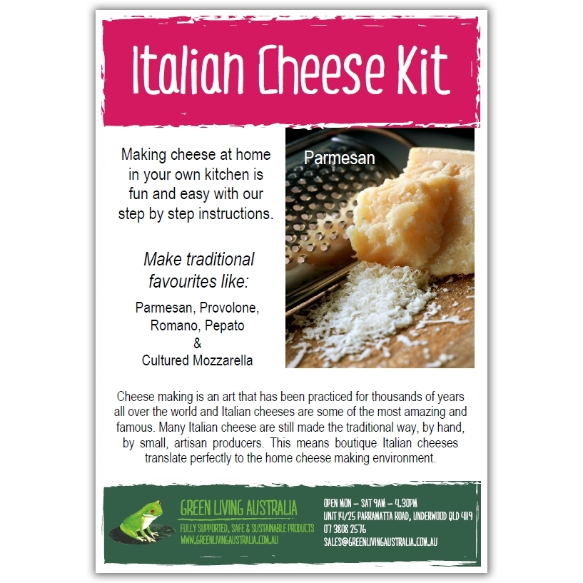 Green Living Italian Cheese Kit