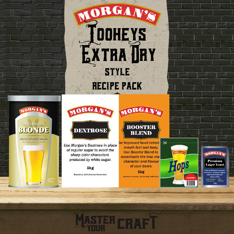 Morgan's Recipe Pack ~ Toohey's Extra Dry