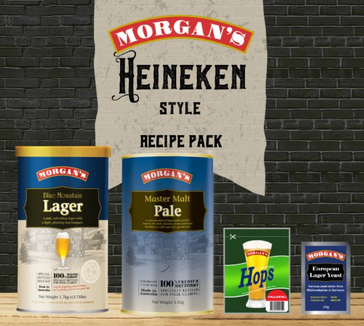 Morgan's Recipe Pack ~ Heineken