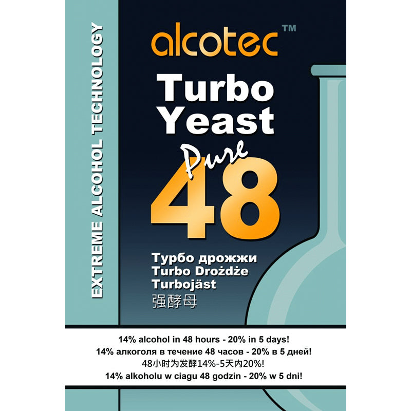 Yeast 48hr (UREA FREE) - Alcotec, distilling