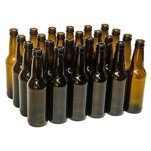 Crown Glass Beer Bottles