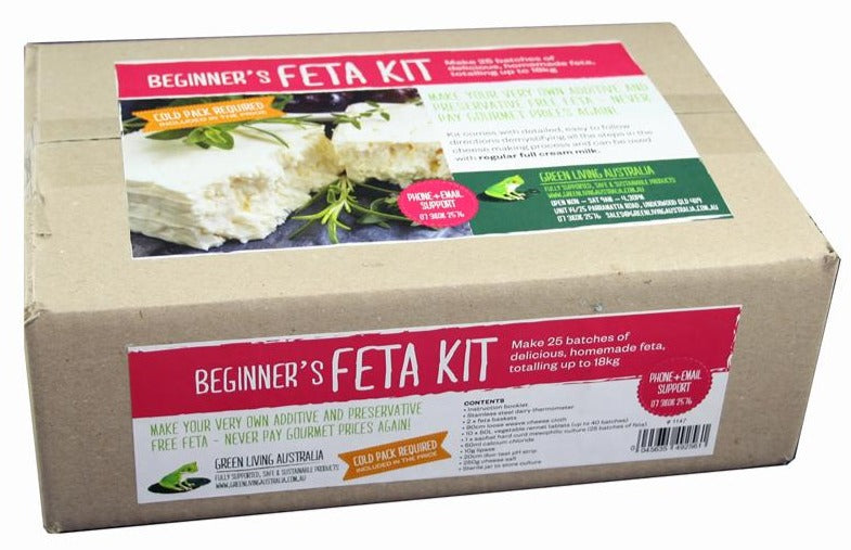 Green Living Feta Cheese Kit