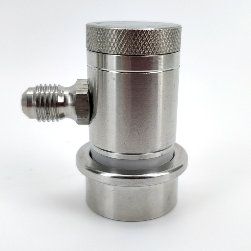 Machined Stainless Ball Lock Disconnect - MFL Threaded (Grey/Gas)