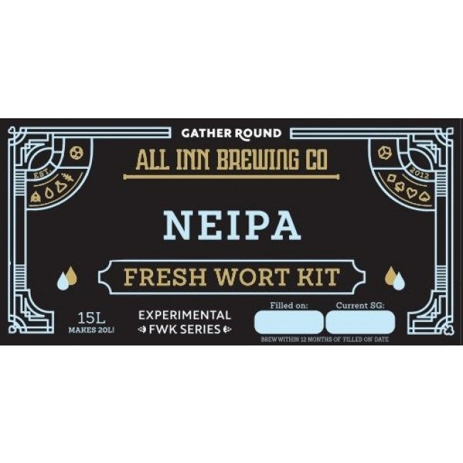 All in Brewing FWK ~ New England NEIPA including free yeast